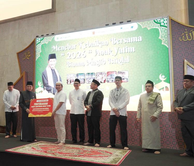 Through CSR Khong Guan Peduli, Khong Guan Group Brings Meaningful Support to Orphans at Masjid Istiqlal